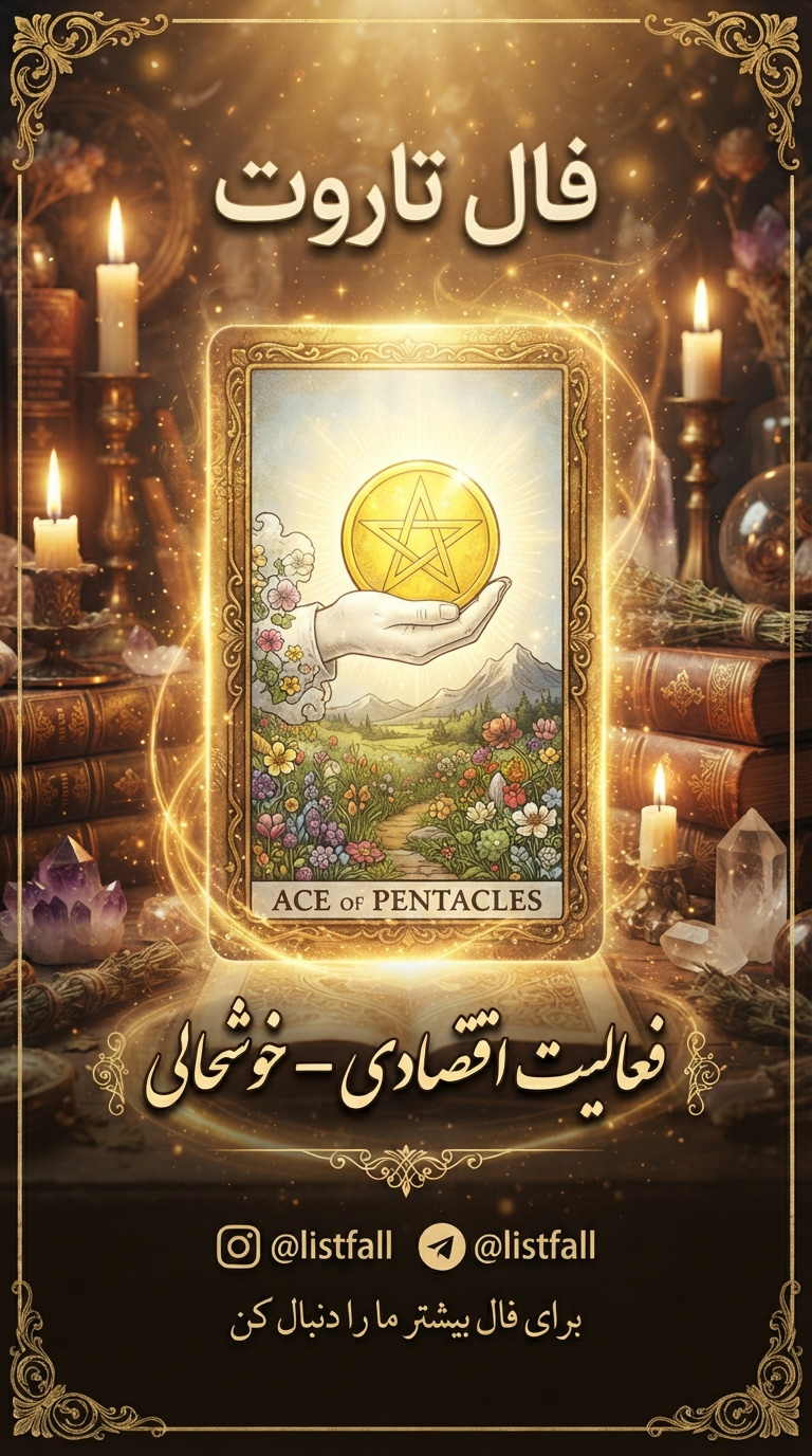 آس سکه‌ها - Ace of Pentacles